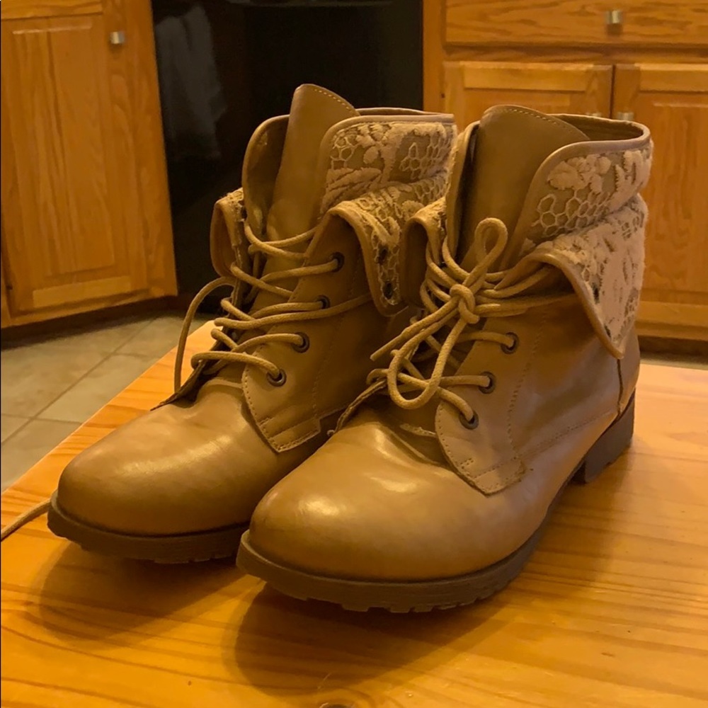 Tan Boots